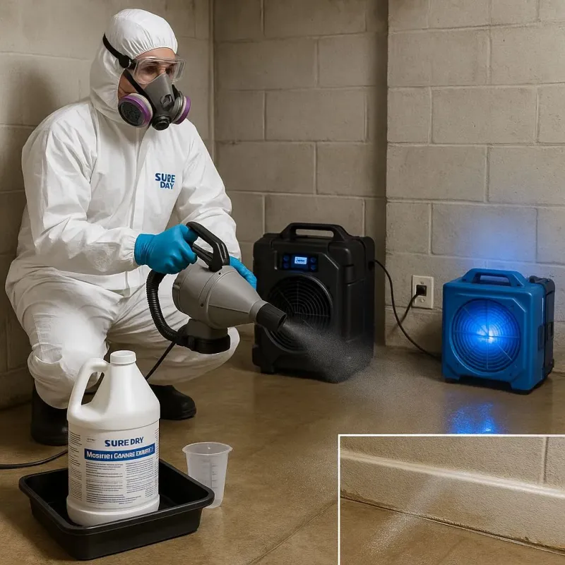 Sanitization and Odor Removal process in Goodwater, AL