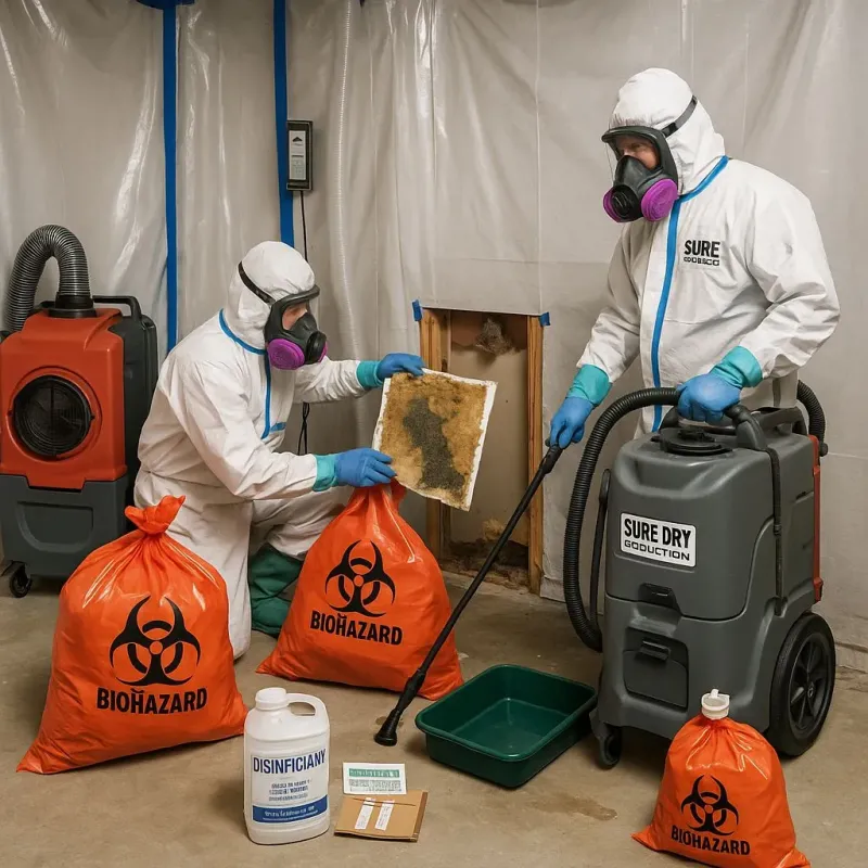 Contaminated Water Handling Protocols process in Goodwater, AL